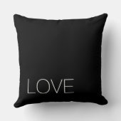 黒い愛黒シリーズ クッション (裏面)