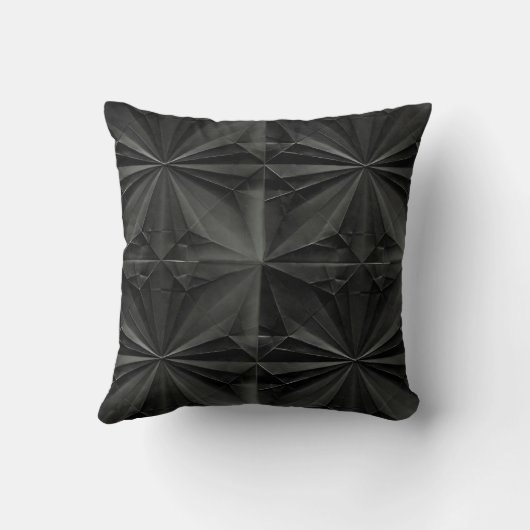黒い折り紙 クッション (裏面)