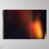 黒い抽象芸術背景。フォトエフェクト。レトロ膜 ポスター (正面)