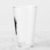 黒い拳を上げ – 抵抗の抗議 タンブラーグラス (左)