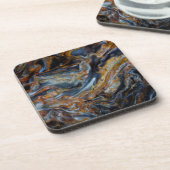 黒い斑点のあるピエテルサイト コースター (左側)