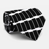 黒い旗のタイ ネクタイ (ロール)
