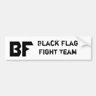 黒い旗MMAプロダクト バンパーステッカー