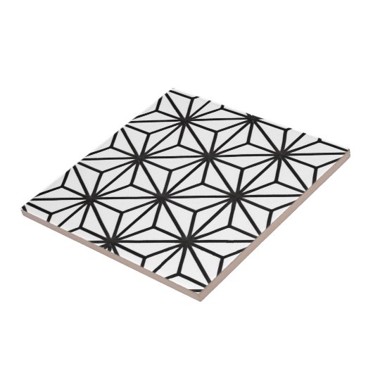 黒い星のクラシック タイル (側面)