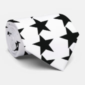 黒い星アイコン ネクタイ (ロール)