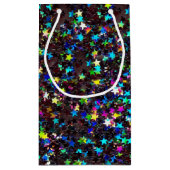 黒い星 スモールペーパーバッグ (裏面)