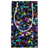 黒い星 スモールペーパーバッグ (正面)