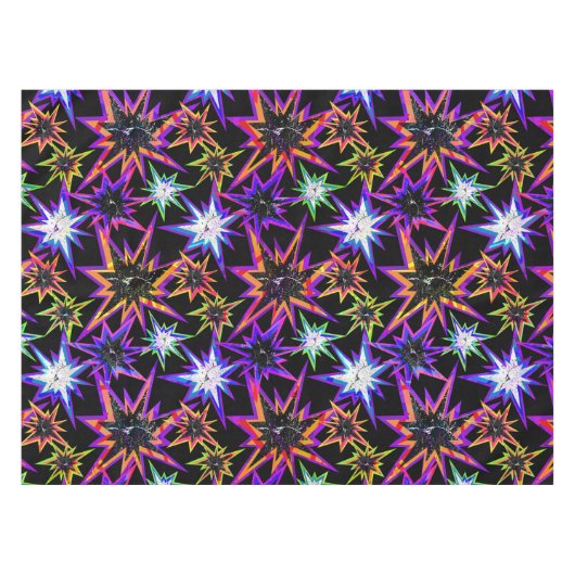 黒い星。 テーブルクロス (正面(横))