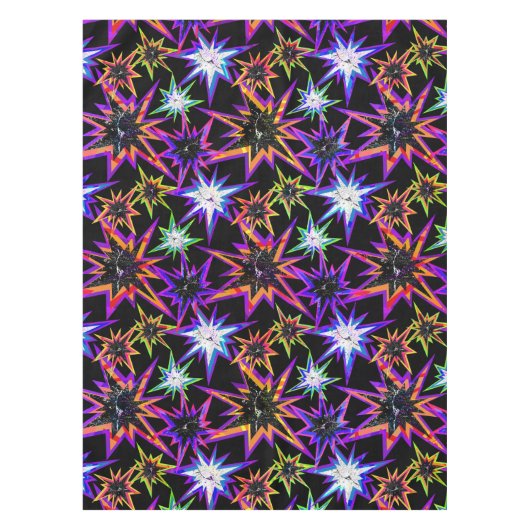 黒い星。 テーブルクロス (正面)