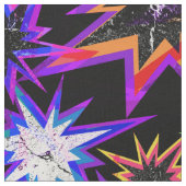 黒い星。 ファブリック (クローズアップ)