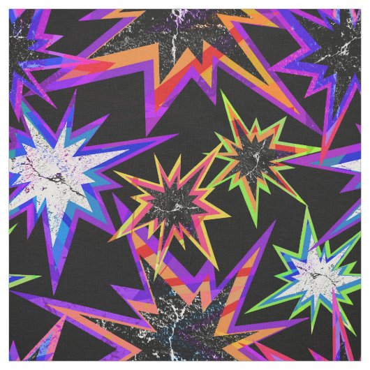 黒い星。 ファブリック (見本)