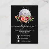 黒い月と星の呪文ジャー&キット 名刺 (正面)