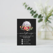 黒い月と星の呪文ジャー&キット 名刺 (スタンド正面)