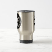 黒い月曜日はスカルのタンブラー立てることができません トラベルマグ (中央)