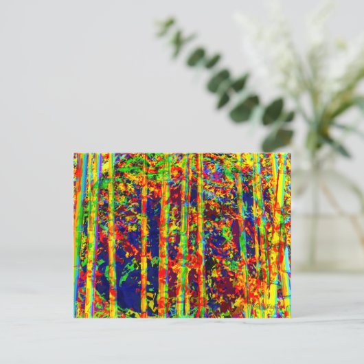 黒い月 ポストカード (スタンド正面)