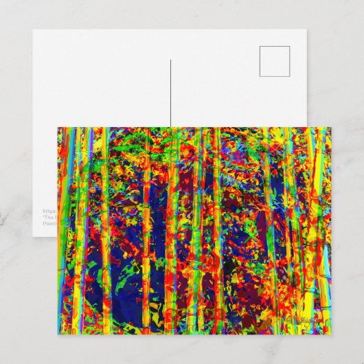 黒い月 ポストカード (正面/裏面)