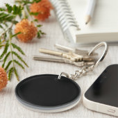 黒い服カスタマイズを着もして欲しい キーホルダー (正面右)