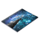 黒い木々が星を落とす ノートブック (左側)