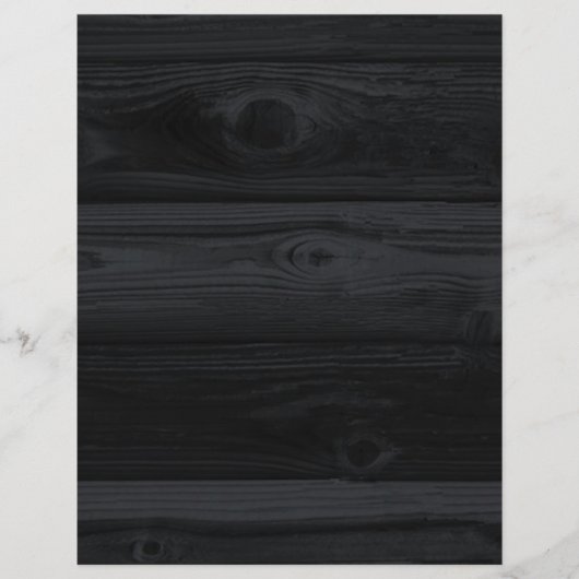 黒い木のストリップの背景壁紙テンプレート チラシ (正面)