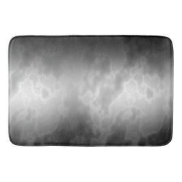 黒い木炭大理石 バスマット