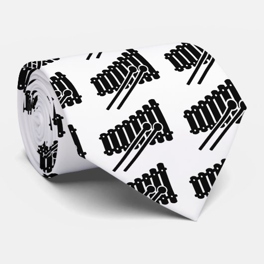 黒い木琴 ネクタイ (ロール)