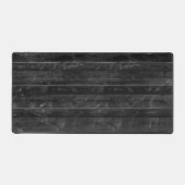 黒い木目パターン デスクマット (正面)