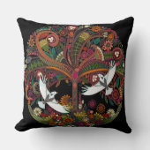 黒い木 クッション (正面)