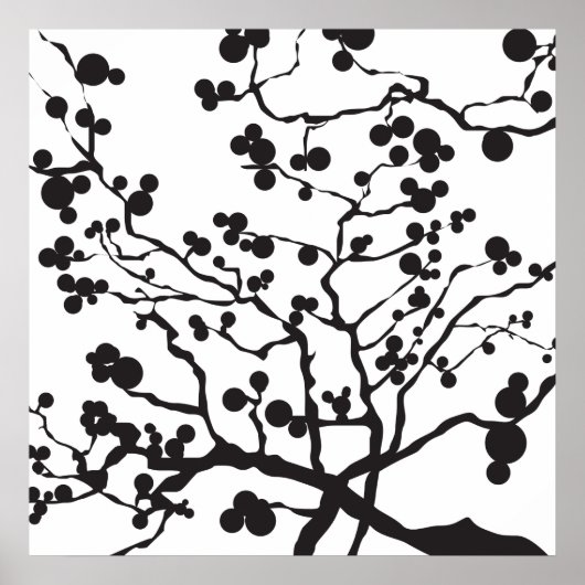 黒い木 ポスター (正面)