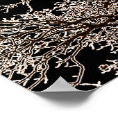 黒い木 ポスター (角)