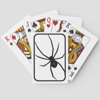 黒い未亡人のクモのロゴトランプ トランプ