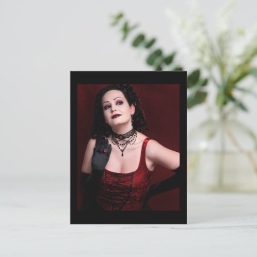 黒い未亡人 – ポストカード (スタンド正面)