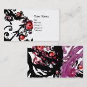 黒い果実が渦巻く 名刺 (正面/裏面)