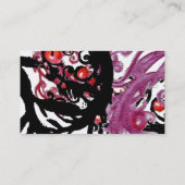 黒い果実が渦巻く 名刺 (裏面)