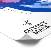 黒い枝の衣装マスク ポスター (角)