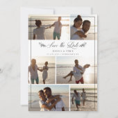 黒い枝シックなコラージュ6枚結婚の写真 (正面)