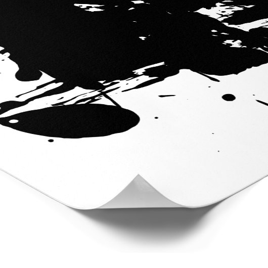 黒い染み ポスター (角)