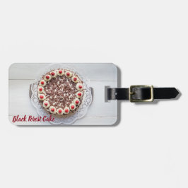 黒い森のケーキのガトー甘い歯ベーキング呂 ラゲッジタグ