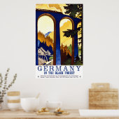 黒い森のドイツ ポスター (キッチン)