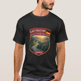 黒い森の高原街道 ドイツのドライブ旅行 Tシャツ
