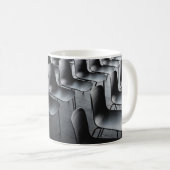 黒い椅子用ロット コーヒーマグカップ (正面右)