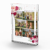 黒い植物モダンフローラMOM 6フォトコラージュ フォトブロック (右)