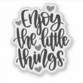 黒い楽しむ砂くず シール (正面)