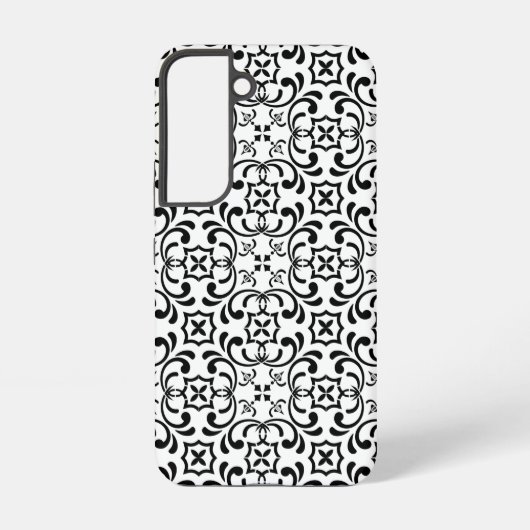 黒い模様 SAMSUNG GALAXYケース (裏面)