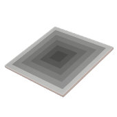 黒い正方形の幾何学的 タイル (側面)