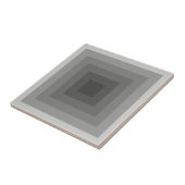 黒い正方形の幾何学的 タイル (側面)