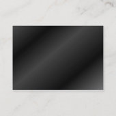 黒い正方形はプロフィールカードをタイルを張ります 名刺 (裏面)