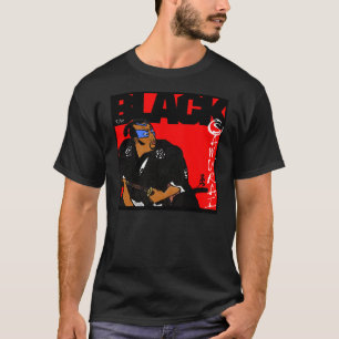 黒い武士のギアの© 1 Tシャツ