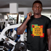 黒い歴史で作られた – 黒い歴史の月 Tシャツ