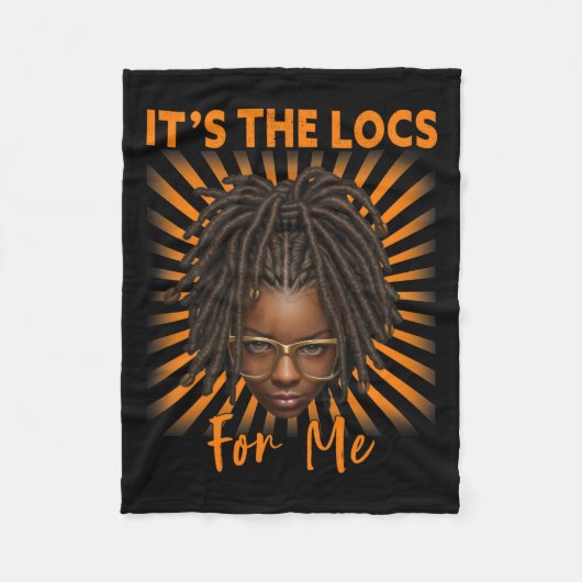 黒い歴史の月がメラニン化した場所だ フリースブランケット (正面)