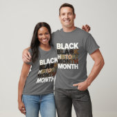 黒い歴史の月 – 色の統一 Tシャツ (ユニセックス)